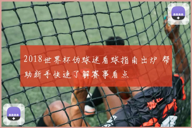 2018世界杯伪球迷看球指南出炉 帮助新手快速了解赛事看点